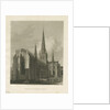Lichfield Cathedral - North East View by Charles Wild