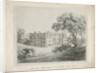 Keele Hall: lithograph by School English