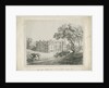 Keele Hall: lithograph by School English