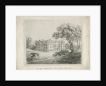 Keele Hall: lithograph by School English