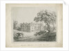 Keele Hall: lithograph by School English