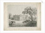 Keele Hall: lithograph by School English