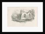 Elford Church: lithograph, nd [19th cent] by School English