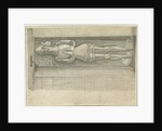 Elford Church: sepia drawing, nd [1762-1802] by Stebbing Shaw