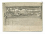 Elford Church: sepia drawing, nd [1762-1802] by Stebbing Shaw