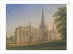 Lichfield Cathedral - North East View by John Buckler