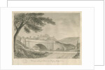 Kingsley - Bridge at Froghall: sepia drawing, 1841 by John Chessell Buckler
