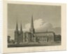Lichfield Cathedral - South East View by Charles Wild