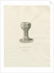 Font in Ellastone Church by John Buckler