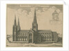 Lichfield Cathedral - South View by Wenceslaus Hollar