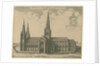 Lichfield Cathedral - South View by Wenceslaus Hollar