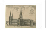 Lichfield Cathedral - South View by Wenceslaus Hollar
