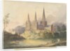Lichfield Cathedral - West View by Henry James Noyes