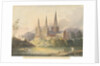 Lichfield Cathedral - West View by Henry James Noyes