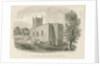 Endon Church: sepia drawing, 1844 by John Buckler