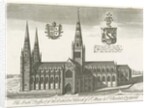 Lichfield Cathedral - South View by School English