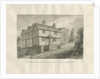 Kinver Town - 'Master's House': sepia drawing, 1846 by John Buckler
