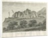 Kinver Edge: sepia drawing, 1846 by John Buckler
