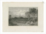 Lichfield Cathedral - West View by School English