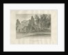 Biddulph - Knypersley Hall [old] : sepia drawing, 1847 by John Buckler