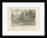 Biddulph - Knypersley Hall [old] : sepia drawing, 1847 by John Buckler