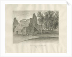 Biddulph - Knypersley Hall [old] : sepia drawing, 1847 by John Buckler