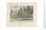 Biddulph - Knypersley Hall [old] : sepia drawing, 1847 by John Buckler