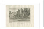Biddulph - Knypersley Hall [old] : sepia drawing, 1847 by John Buckler