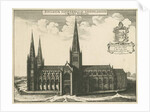 Lichfield Cathedral - South View by Wenceslaus Hollar