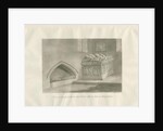 Enville Church - Monument: sepia drawing, 1846 by John Buckler