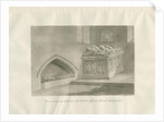 Enville Church - Monument: sepia drawing, 1846 by John Buckler