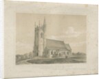 Leek - St. Luke's Church: lithograph, nd [?mid 19th cent] by School English