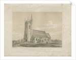 Leek - St. Luke's Church: lithograph, nd [?mid 19th cent] by School English