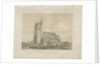 Leek - St. Luke's Church: lithograph, nd [?mid 19th cent] by School English