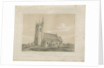 Leek - St. Luke's Church: lithograph, nd [?mid 19th cent] by School English