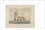 Leek - St. Luke's Church: lithograph, nd [?mid 19th cent] by School English