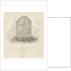 Leek Church - Gravestone by John Buckler