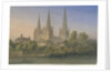 Lichfield Cathedral - South West View by John Buckler
