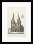 Lichfield Cathedral - West Front by John Byrne