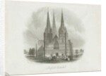 Lichfield Cathedral - West Front by School English