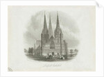 Lichfield Cathedral - West Front by School English