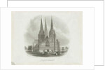 Lichfield Cathedral - West Front by School English