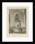 Interior of Leigh Church by John Chessell Buckler
