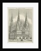 Lichfield Cathedral - West Front by School English