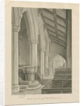 Interior of Leigh Church by John Chessell Buckler