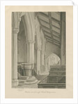 Interior of Leigh Church by John Chessell Buckler