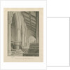 Interior of Leigh Church by John Chessell Buckler