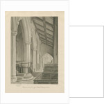 Interior of Leigh Church by John Chessell Buckler