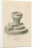 Font in Leigh Church by John Buckler