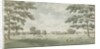 Fisherwick Hall: water colour drawing, 1786 by School English